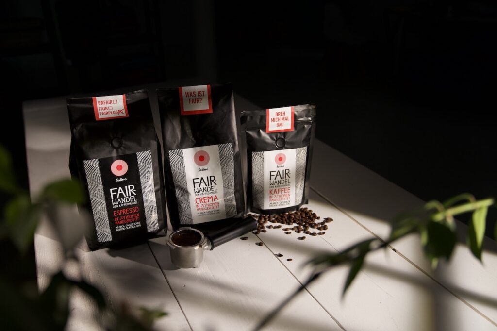 Solino Crema und Espresso Verpackungen