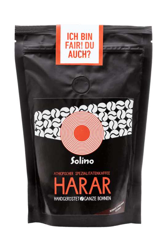 Solino Harar Kaffee 250g Packshot