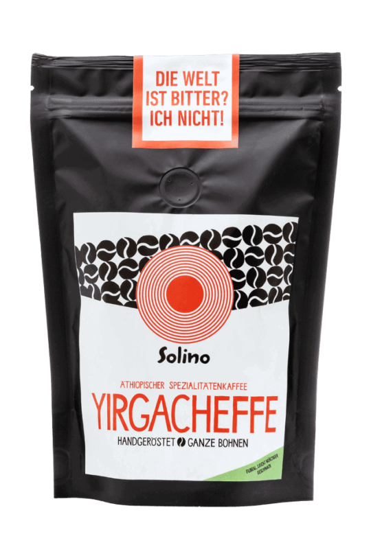 Yirgacheffe Spezialitäten Kaffee (250 g) Packshot